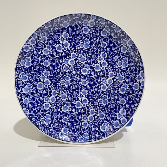 PLATE, Blue Daisy Print